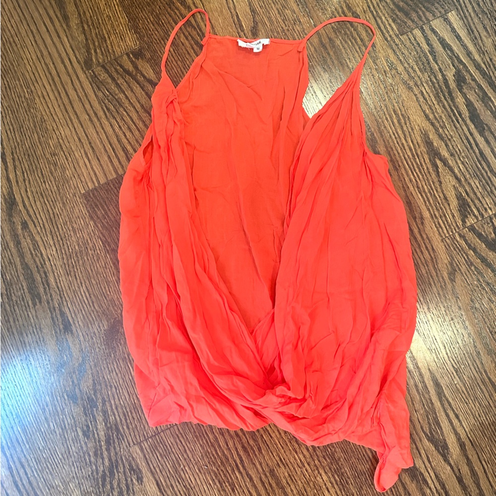 Helmet Lang Coral Scoop Shirt